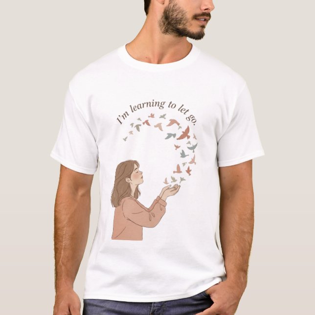 Camiseta Aprender a Deixar Ir (Frente)