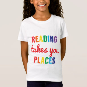 Camiseta Aprender a leitura dos doces toma-lhe a motivaçã