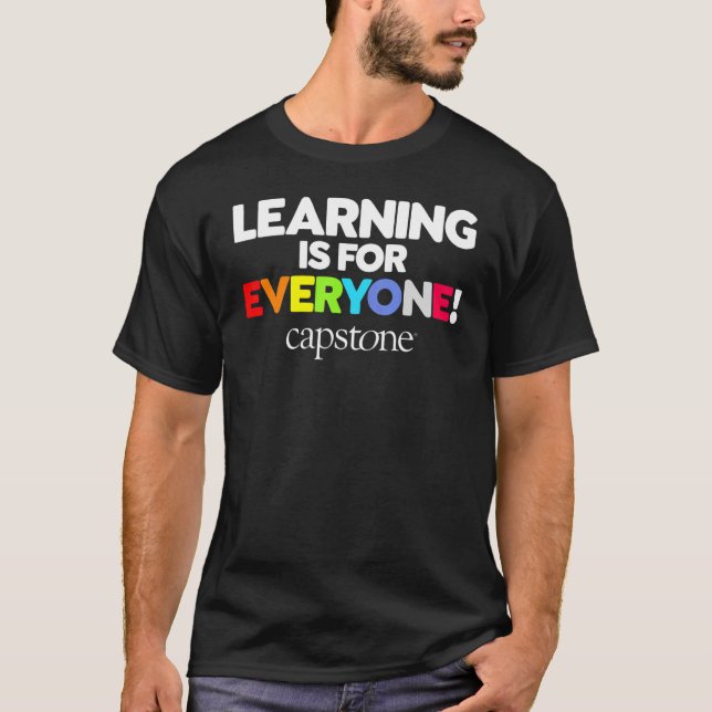 Camiseta Aprender É Para Todos (Frente)