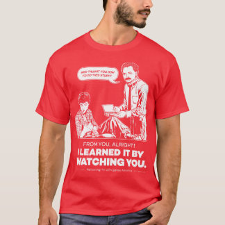 Camiseta Aprendi-O A Observá-Lo