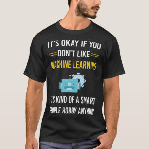 Camiseta Aprendizado de Máquina do Smart Pessoas