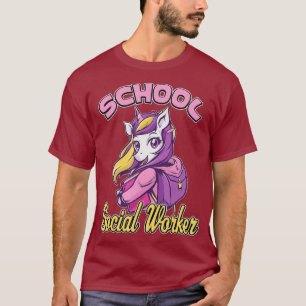 Camiseta Aprendizado de Unicórnio do Trabalhador Social Esc