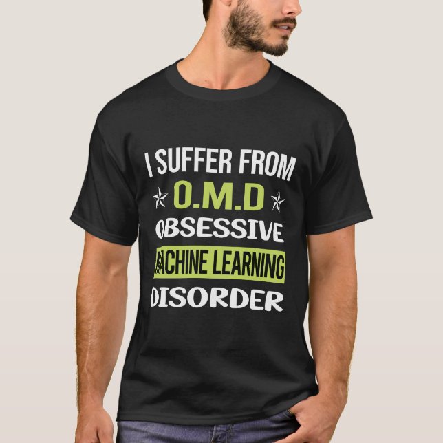 Camiseta Aprendizagem Obsessiva de Máquinas de Amor (Frente)