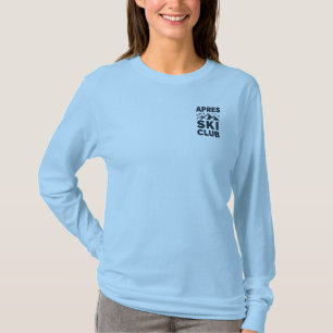 Camiseta Apres Ski Club Logotipo da Montanha - Inverno Masc