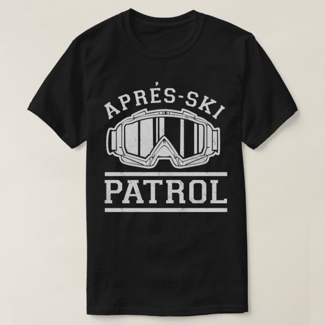 Camiseta Apres Ski Patrol (Frente do Design)