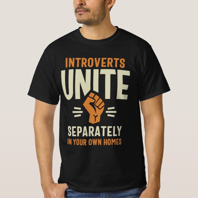 Camiseta Apresenta uma citação divertida e divertida (Frente)