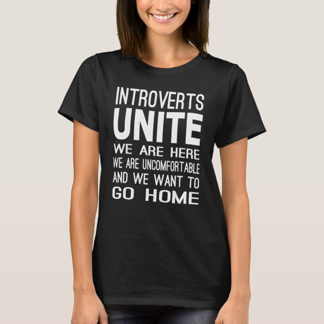 Camiseta Apresenta Unite Funny Anti Social_3 (Frente)
