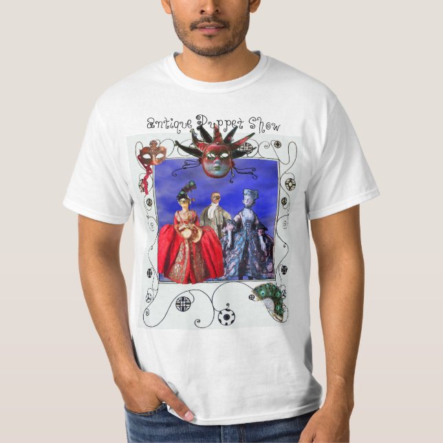 CAMISETA APRESENTAÇÃO ANTIQUANTO ITALIANO, MÁSCARA MASCARAD (Frente)