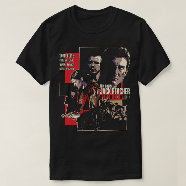 Camiseta Apresentação de Vídeos do Jack Reacher Jack Gift (Frente do Design)