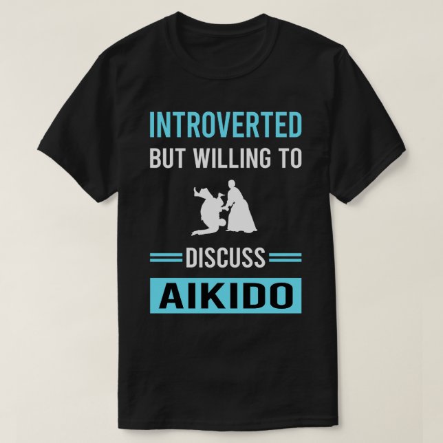 Camiseta Apresentado Aikido (Frente do Design)