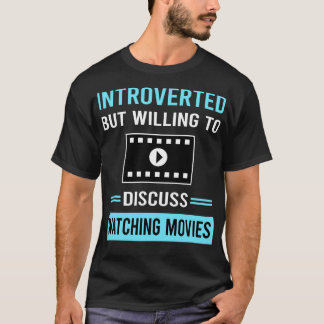 Camiseta Apresentado Assistindo filme