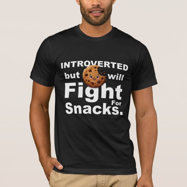 Camiseta Apresentado — Lutaremos por Snacks (Frente)