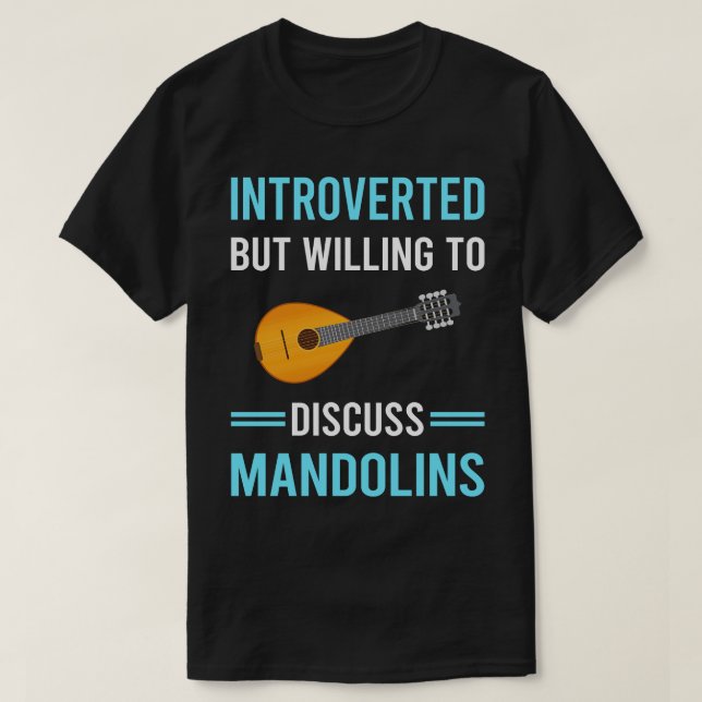 Camiseta Apresentado Mandolin (Frente do Design)