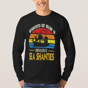 Camiseta Apresentado, Mas Disposto A Discutir As Sombras Do