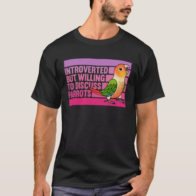 Camiseta Apresentado Mas Parrots Green Cheek Conu (Frente)