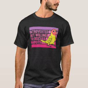 Camiseta Apresentado Mas Parrots Peach encarou Lutino Amare