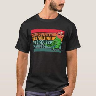 Camiseta Apresentado, mas Parrots Rosy encarou o Bairro Ver