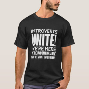Camiseta Apresentadores nos Unem Estamos Desconfortáveis E