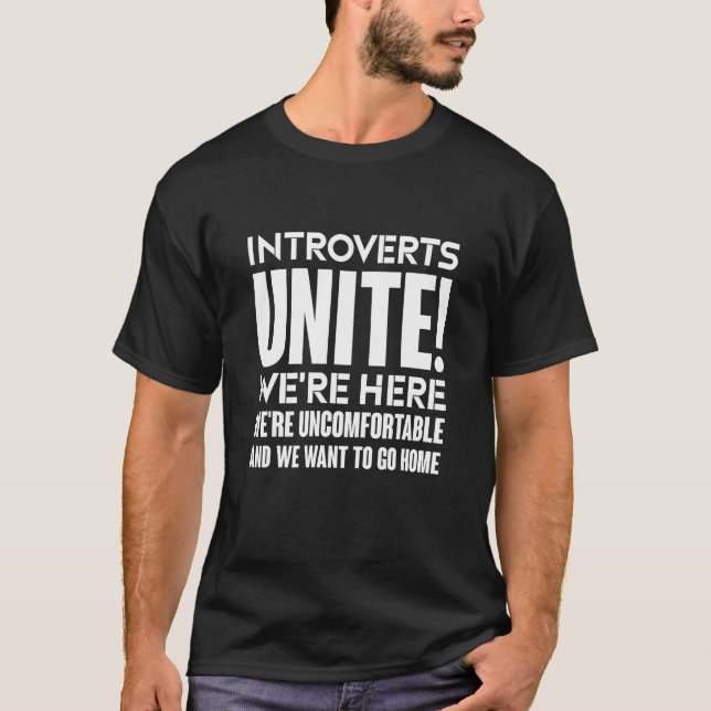 Camiseta Apresentadores nos Unem Estamos Desconfortáveis E  (Frente)