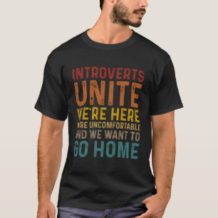 Camiseta Apresentadores Se Unem Estamos Aqui Desconfortávei