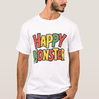 Camiseta Apresentando O Feliz Monstro 💩 T-Shirt 👕