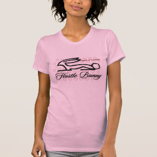 Camiseta Apresse o coração da roupa do coelho de um