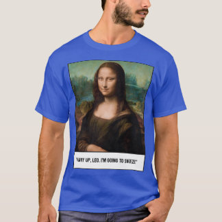 Camiseta Apresse-Se Leo Ix27m Indo Espirrar Arte Remanescen
