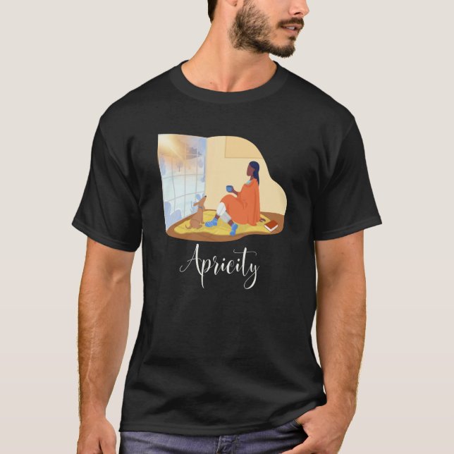 Camiseta Apricity Cozy Winter Reading (Frente)