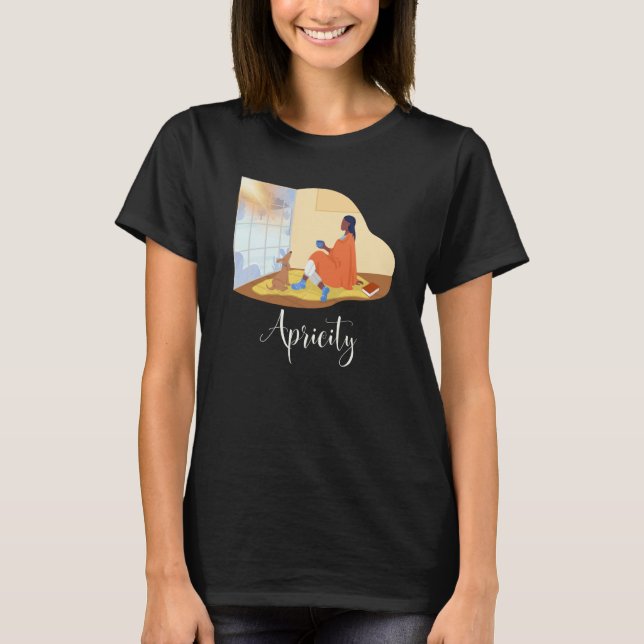 Camiseta Apricity Cozy Winter Reading (Frente)