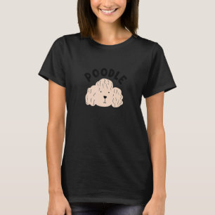 Camiseta Apricot Tan Toy Miniature Poodle Standard Pet Pupp