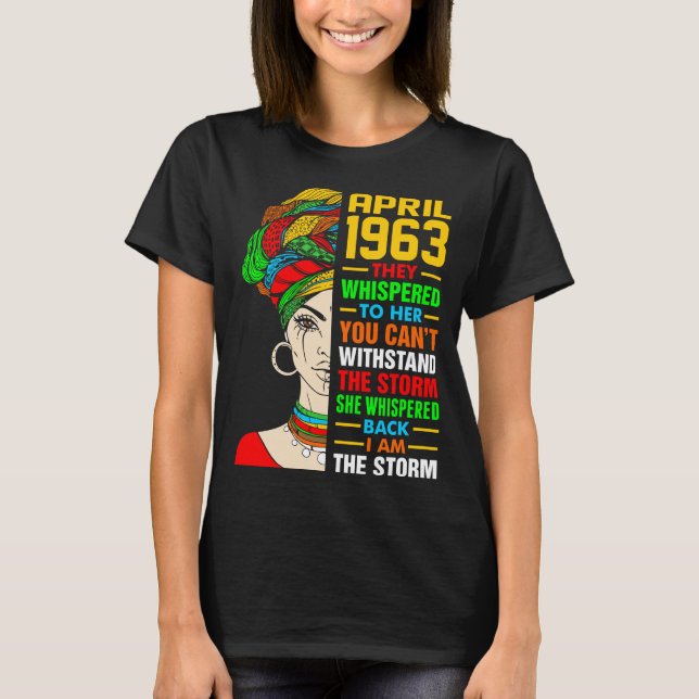 Camiseta April 1963 The Storm Tshirt (Frente)