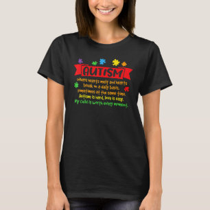Camiseta April Autismo Sensibilização Mês Pai Mamãe Criança