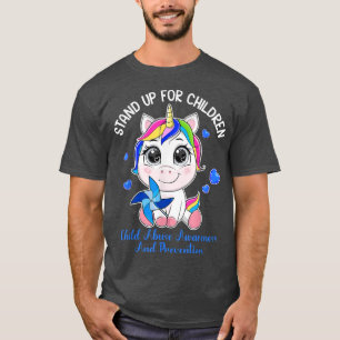 Camiseta April Child Abuse Prevention MonthStand Up For Chi