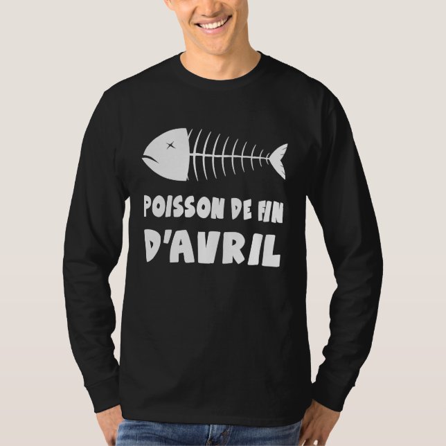 Camiseta April Fool's Day, Fish's End Of April hoaxes Poiss (Frente)