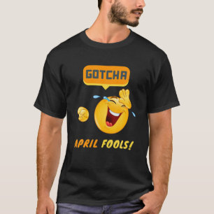Camiseta April Fools Day Shirt Engraçadas Brincadeiras Men