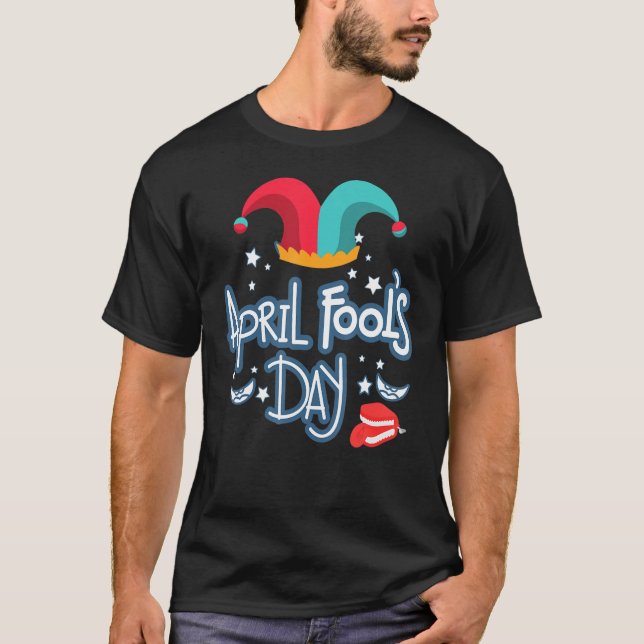 Camiseta April Fools Day Squad Brincadeira Cotação April Fo (Frente)