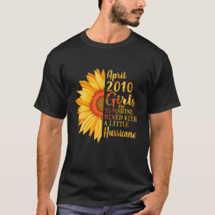 Camiseta April Girls 2010 - 12 Aniversário De 12 Anos
