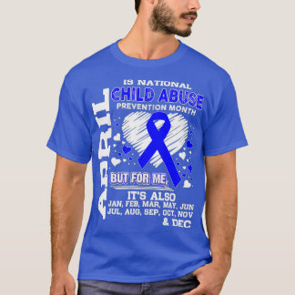 Camiseta April is National Child Abuse Prevention Month