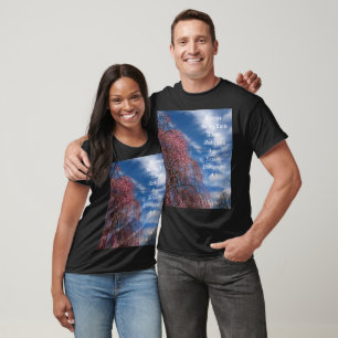 Camiseta April Sky com Philippians 4:4