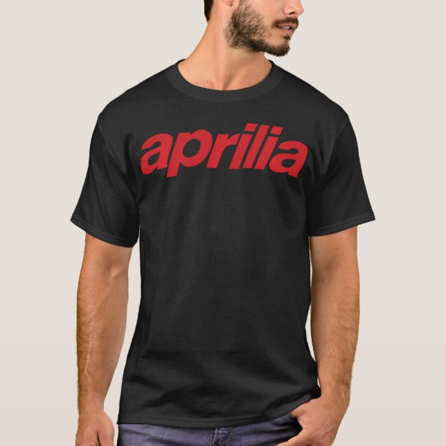 Camiseta Aprilia Performance Motorcycle Racing (Frente)