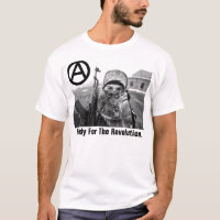 apronte para o t-shirt da revolução