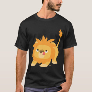 Camiseta Apronte para saltar t-shirt do leão dos desenhos