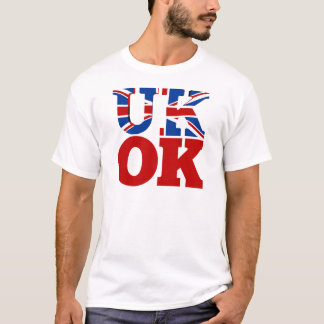 Camiseta APROVAÇÃO DO REINO UNIDO! Melhore junto
