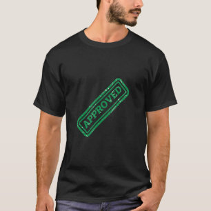 Camiseta Aprovado Autorizado Autorizado OK 2