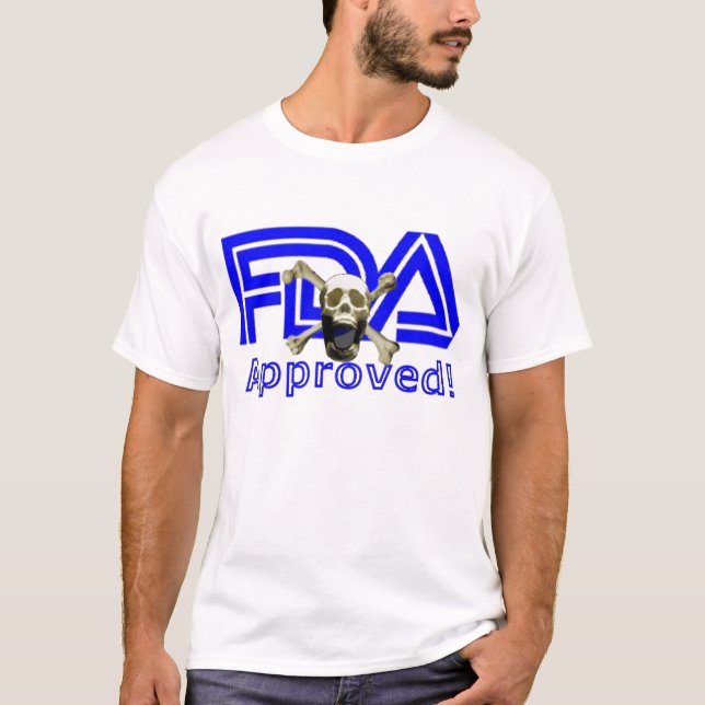 Camiseta Aprovado pelo FDA (Frente)