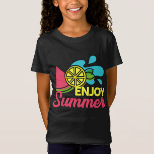 Camiseta Aproveite a Fruta de Limão de Melancia de Verão