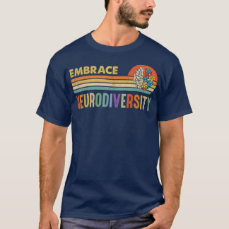 Camiseta Aproveite a neurodiversidade Autismo Sensibilizaçã