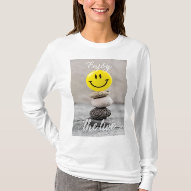 Camiseta Aproveite a vida! (Frente)