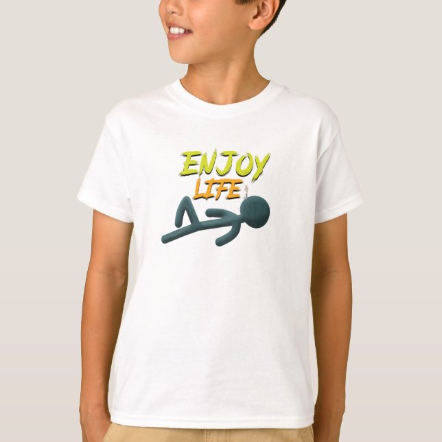 Camiseta Aproveite a vida (Frente)