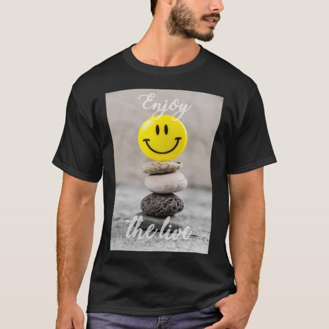 Camiseta Aproveite a vida! (Frente)